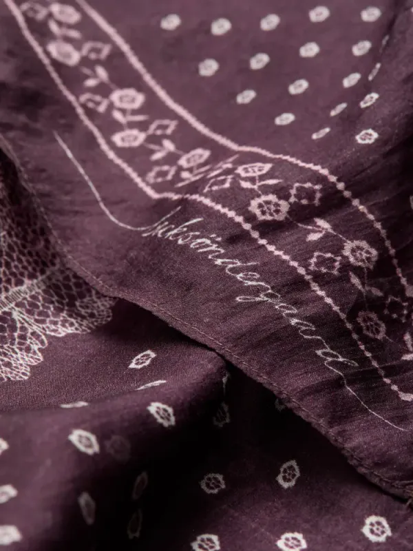 Lacia Tabby Sia Scarf Fig Red Beck Söndergaard