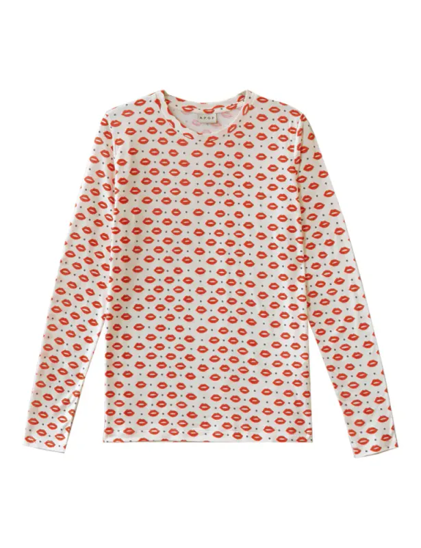 Cinna T-Shirt Red Kiss APOF