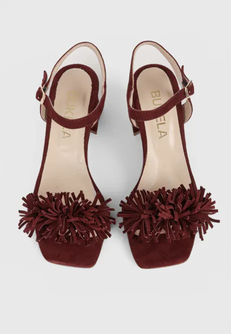 Hovedbilde Mila Sandal Oxblood Brun Bukela