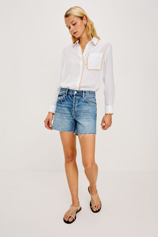 Saya White Shirt Rails 