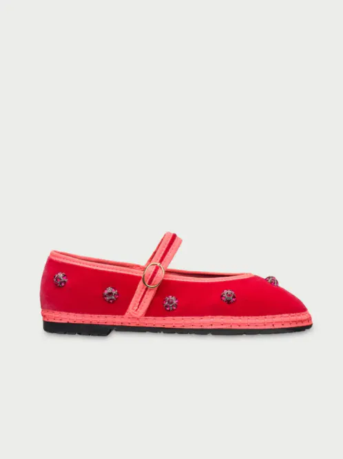 Hovedbilde Pierre Flower Pink Mary Jane Flabelus