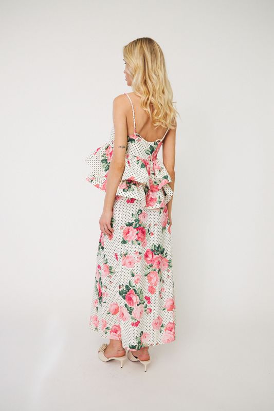 Josellecras Skirt Polka Rose Cras