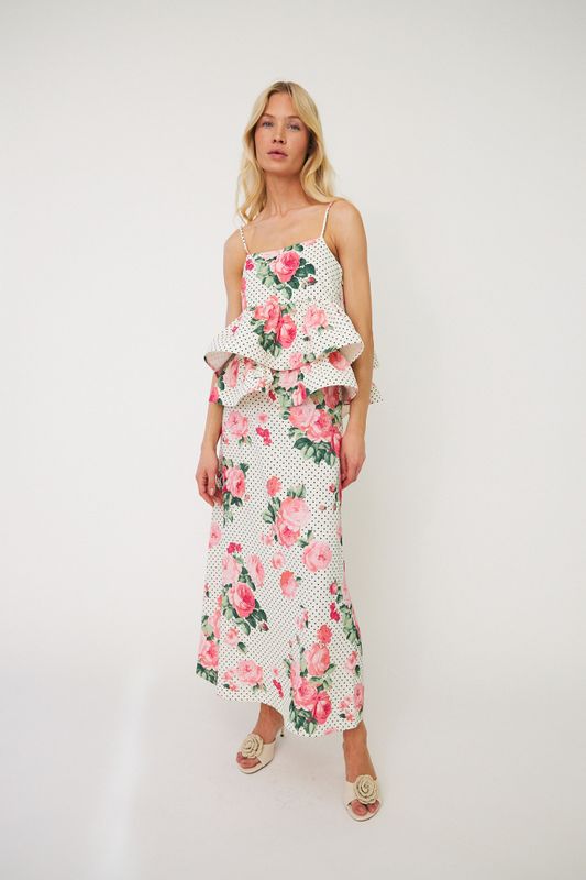 Josellecras Skirt Polka Rose Cras