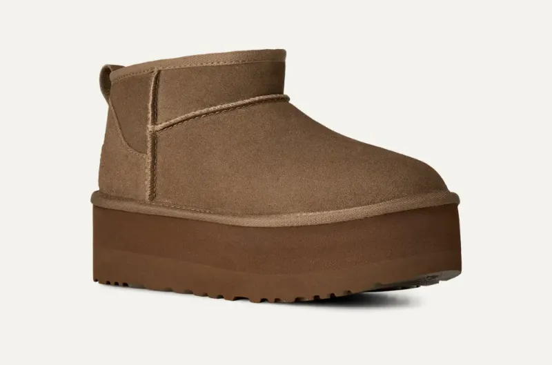 W Classic Ultra Mini Platform Light Bronze UGG