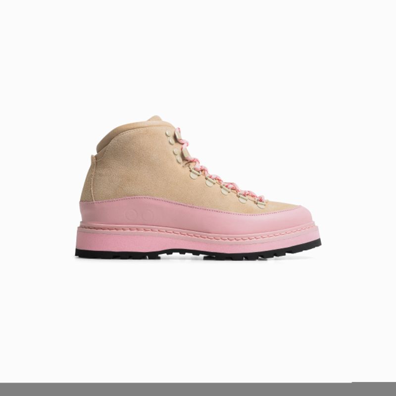 Core Cap Suede Beigepink Vintersko Mono
