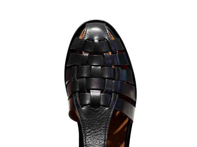 Hovedbilde Billi Bi A8434 Fisherman Sandal Svart Skinn