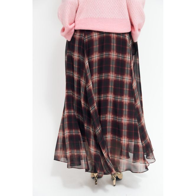 Hovedbilde Odellecras Skirt Bordeaux Check Cras