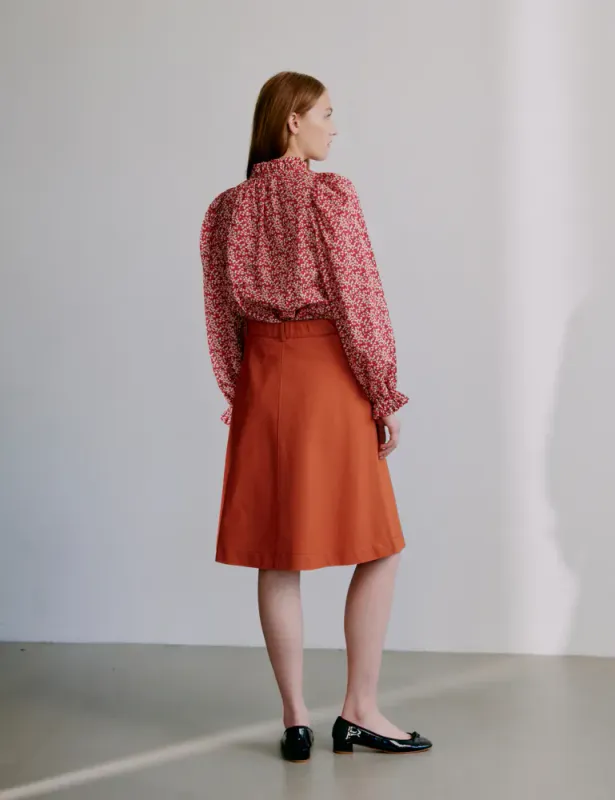 Becca Skirt Sienna Burnt Orange APOF