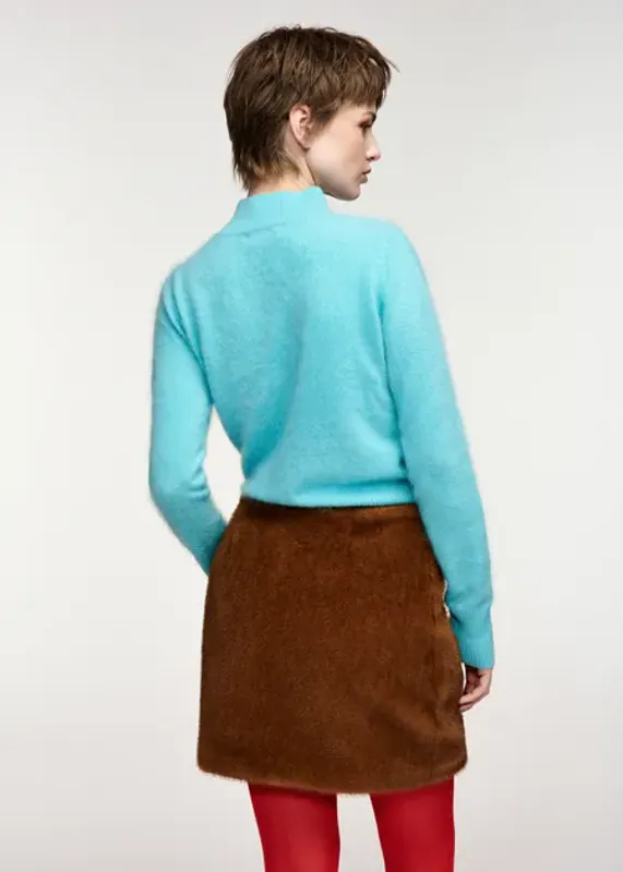 Kabocha Faux Fur Reversible Skirt Bear Me Essentiel Antwerp