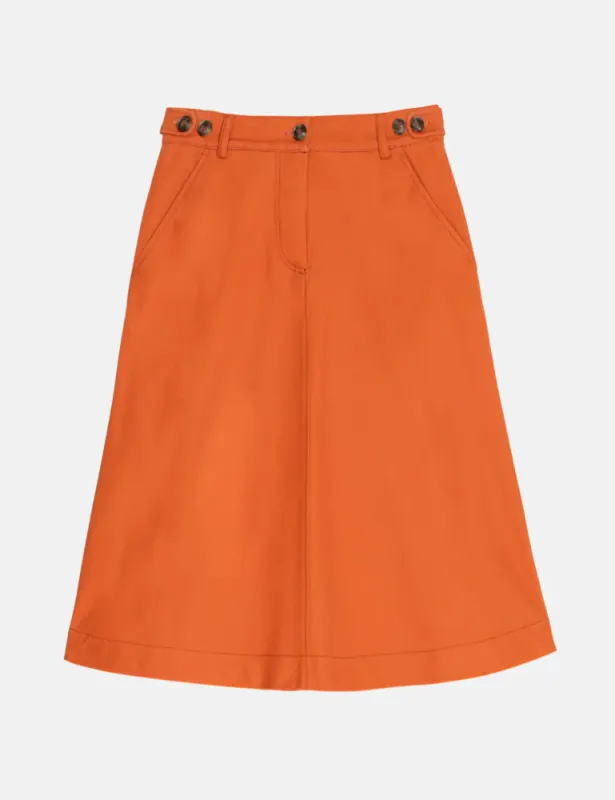 Becca Skirt Sienna Burnt Orange APOF