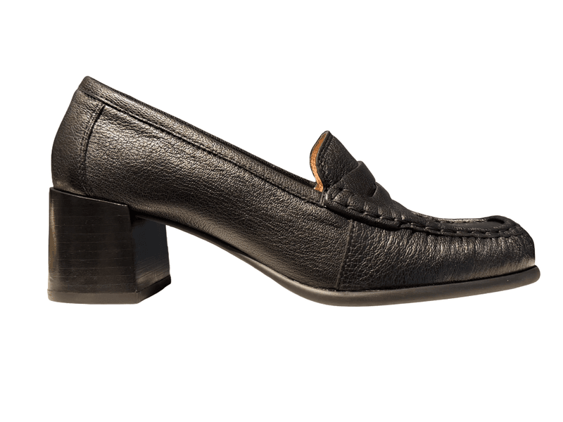 Leavit Loafer Med Hæl Black Unisa