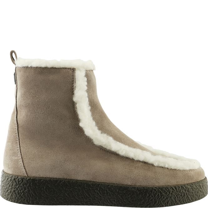 Hovedbilde 2-10 0272 Suede Ankle Boots Taupe Hogl