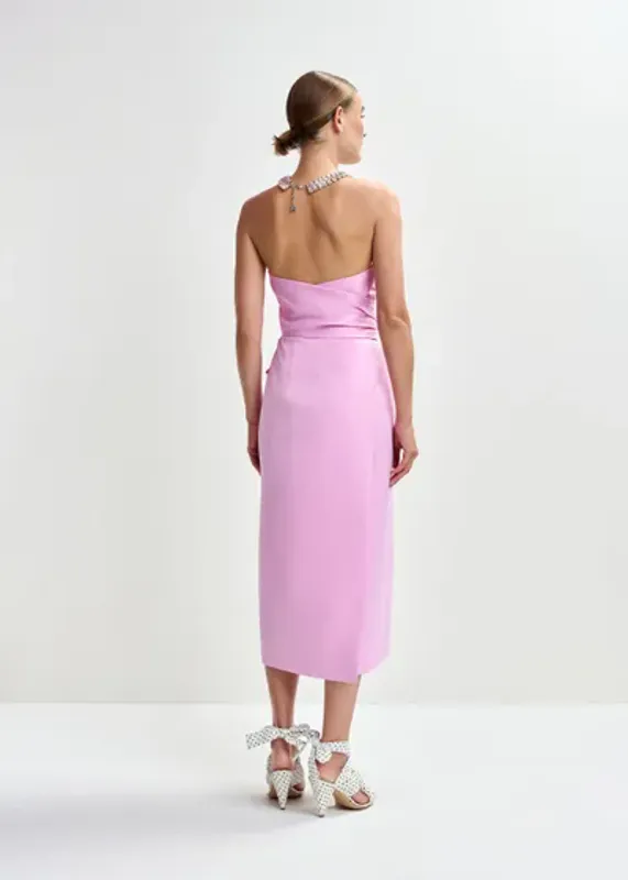 Juror Bustier Dress Cotton Andy Pink Essentiel Antwerp
