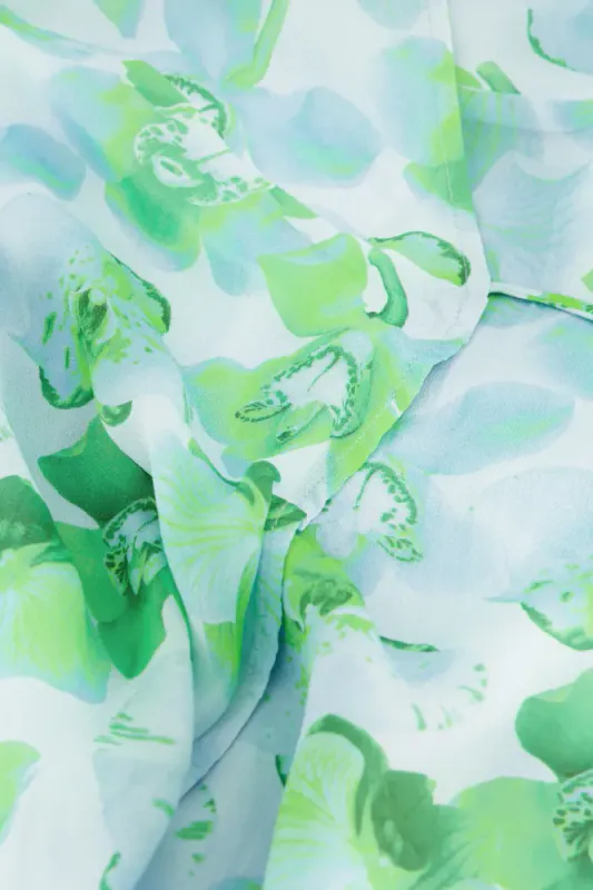 Denise Dress Light Blue/Green Fabienne Chapot
