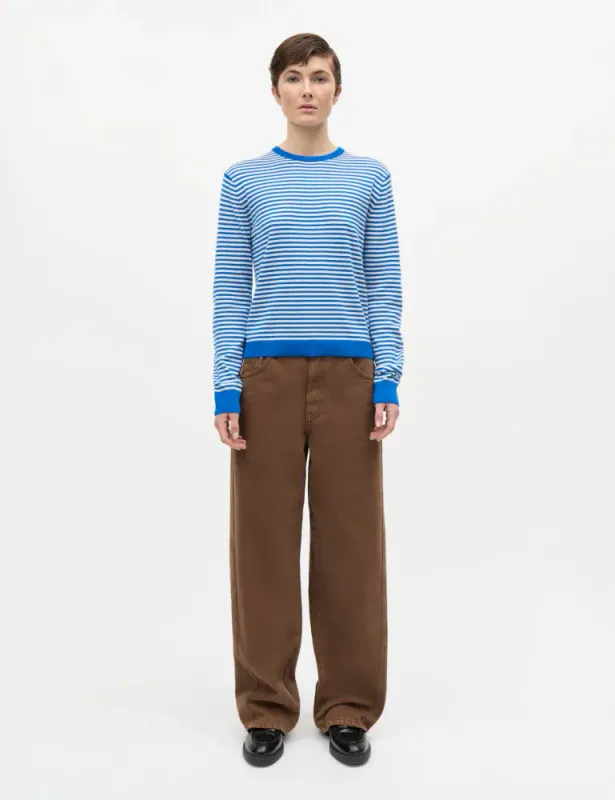 Fine Merino Emma Stripe Knit Mads Nørgaard